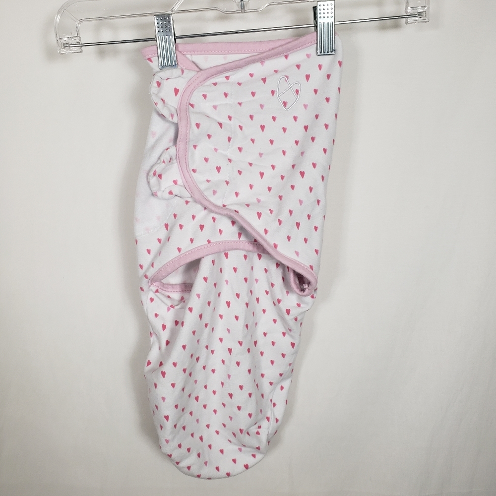 Pink Hearts SwaddleMe Swaddle Wrap